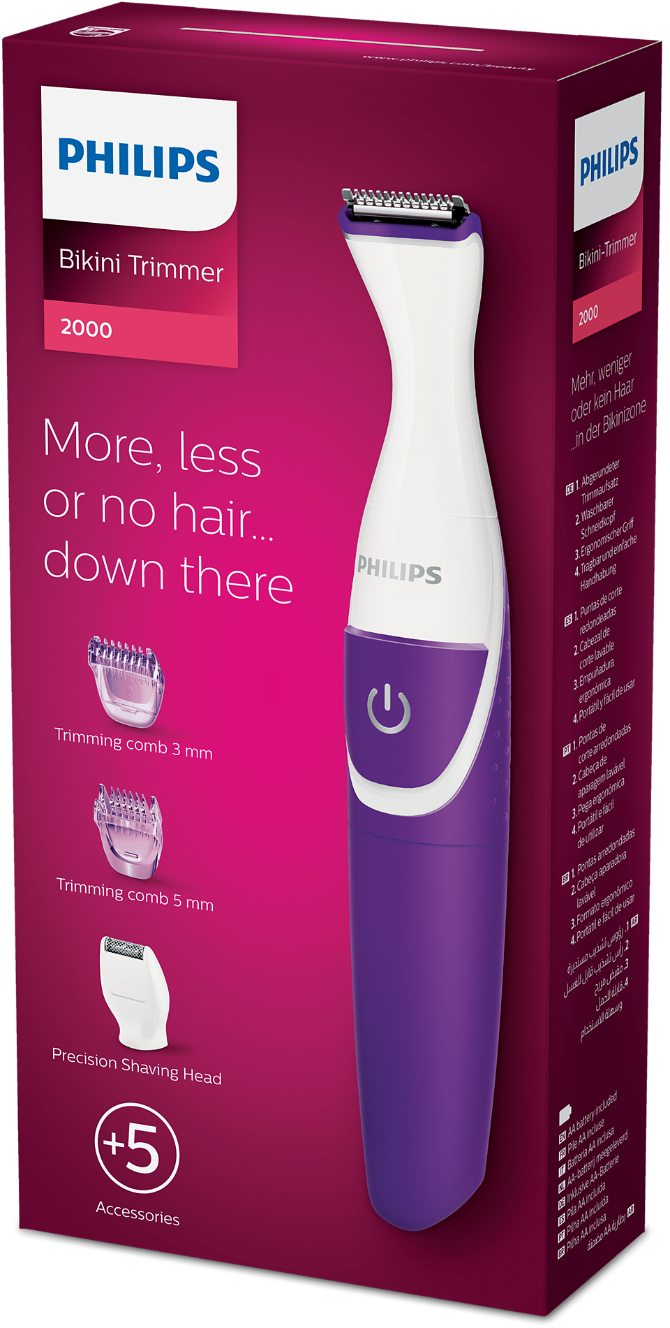 PHILIPS TRIMMER BIKINI BRT383
