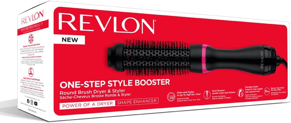 Revlon RVDR5292 One Step Style Booster, Dryer & Styler. Reduces Frizz and adds shine.