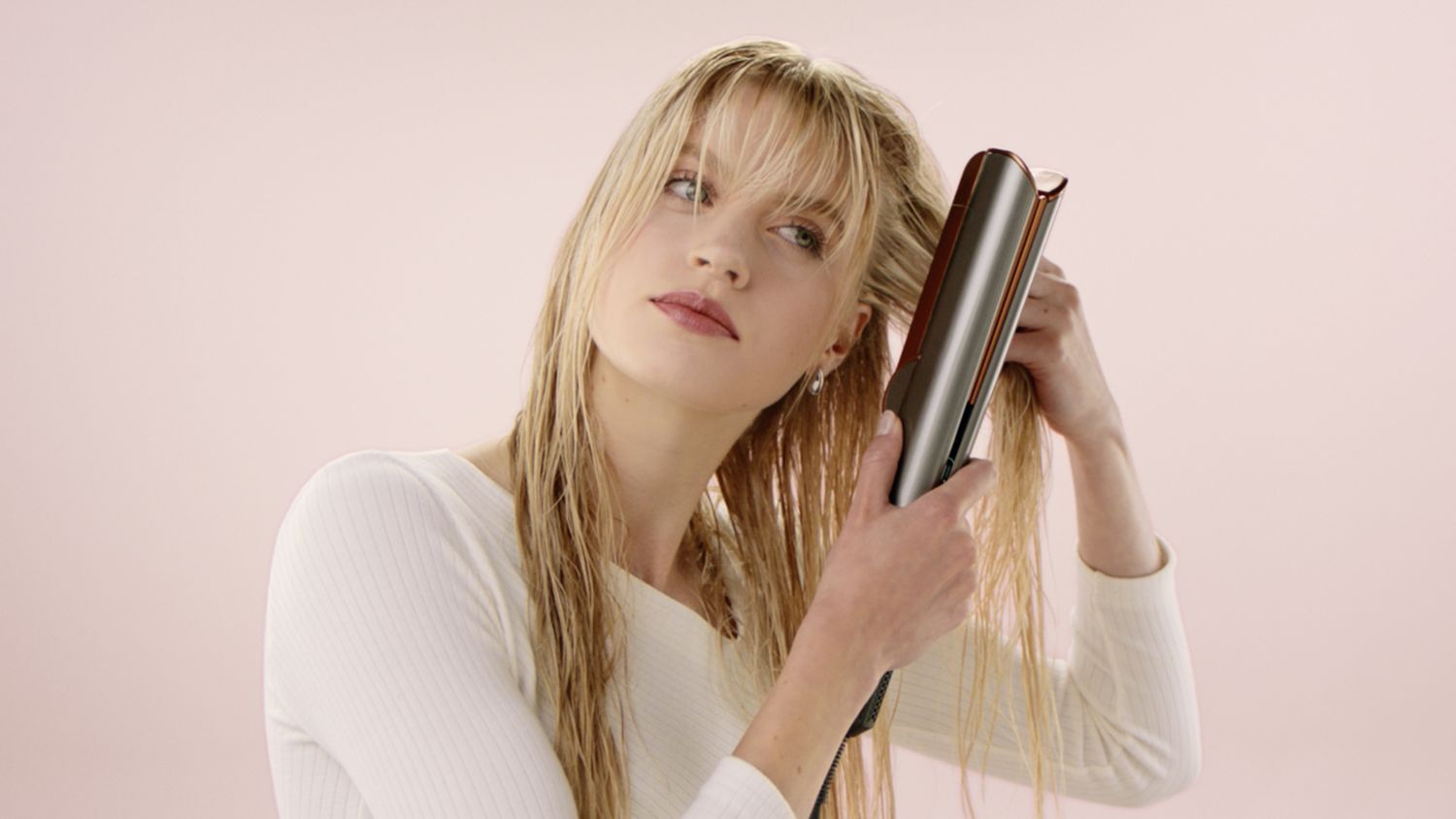 Dyson Airstrait Straightener HT01 Wet to Dry Hair Straightening 1600W (Jasper Plum)