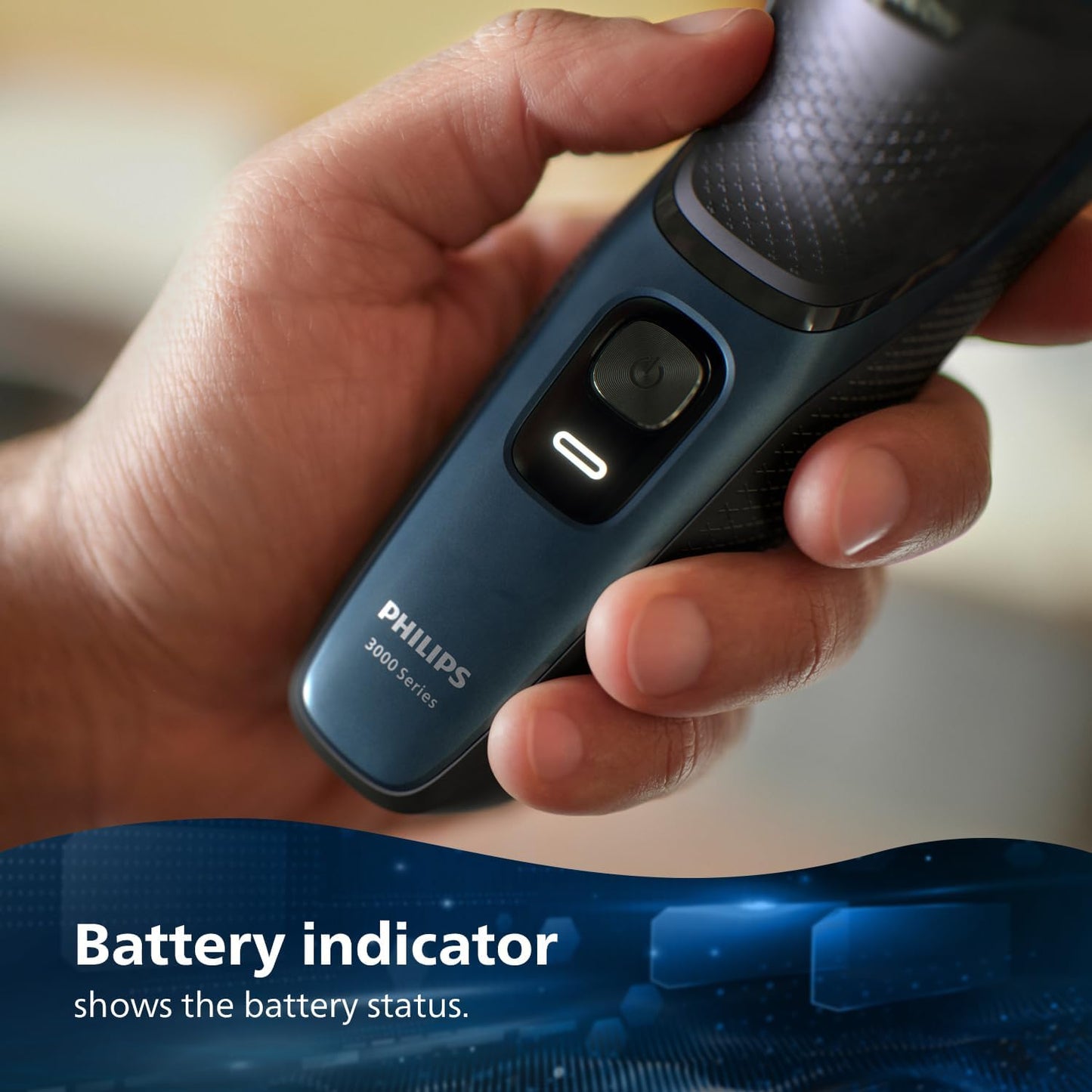 Philips Electric Shaver for Men, SkinProtect Technology, Wet and Dry Shave, 5D Floating Heads, 27 Self Sharpening Blades, Pop-up Trimmer, Cordless, Waterproof S3144/03 (New Model)