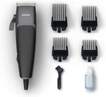 Philips Hair Clipper HC3100 – Professional Hair & Beard Trimmer for Men with Stainless Steel Blades, 13 Adjustable Length Settings & 2.4m Cord – Black/Grey