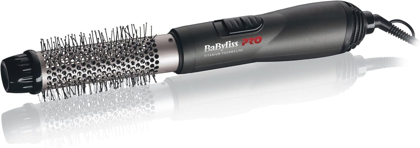 BaByliss Titanium Tourmaline Air Styler BAB2676TTSDE – Grey, Professional Hair Styling Tool