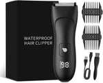 ENSSU Professional Hair Trimmer - Electric Clippers for Men and Women - Beard, Body & Face Grooming - Barber-Quality Cutter - Quiet, LED Display, Waterproof - Wet & Dry Use