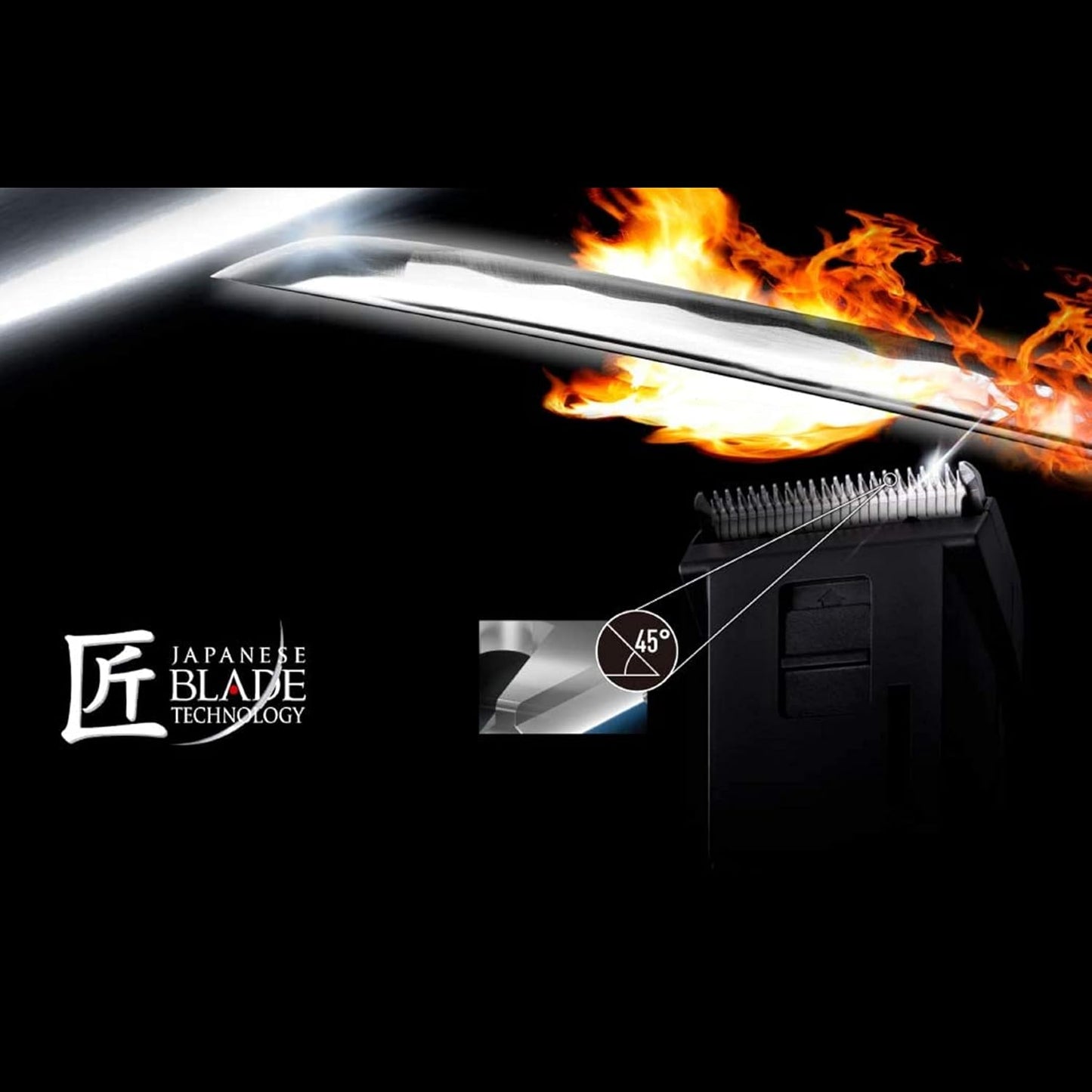 Panasonic Men's Beard/Hair Trimmer ER2031 Made in Japan Rechargeable stainless steel blade