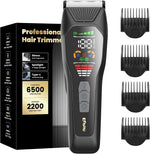 ENSSU Hair Clippers for Men Professional, Rechargeable Hair Trimmer Cordless Barber Clippers with 50mm Blade, Large LED Display, 180-Minutes Runtime for Home Hair Cutting