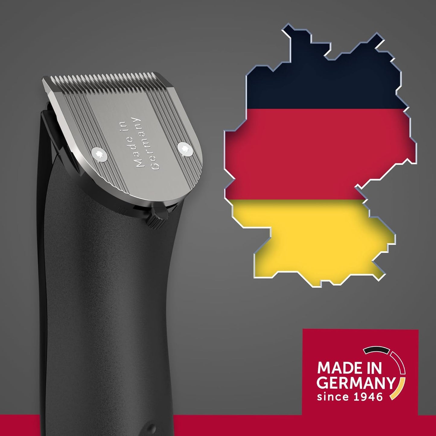 Moser NEO Professional Cordless Hair Clipper for Men (Made in Germany) | Magic Blade Technology | 90-Min Operation Time | Quick Charge with LED Charging Indicator (1886-0151)