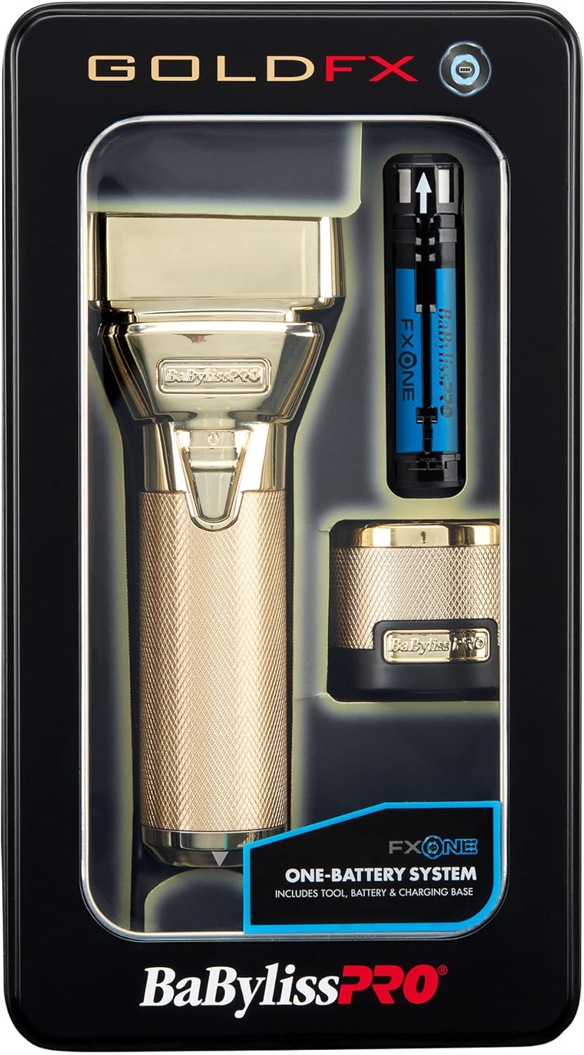 BaBylissPRO FXONE GOLDFX All Metal Double Foil Shaver