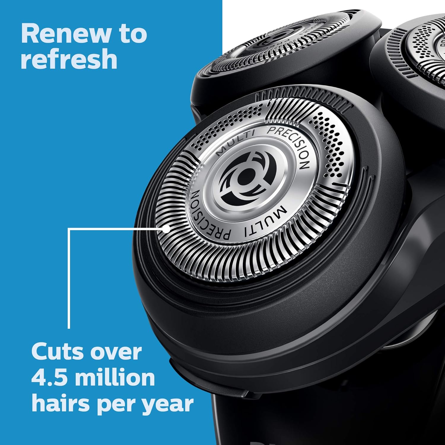 Philips Norelco Replacement Heads For Series 5000 Shavers, Sh50/52
