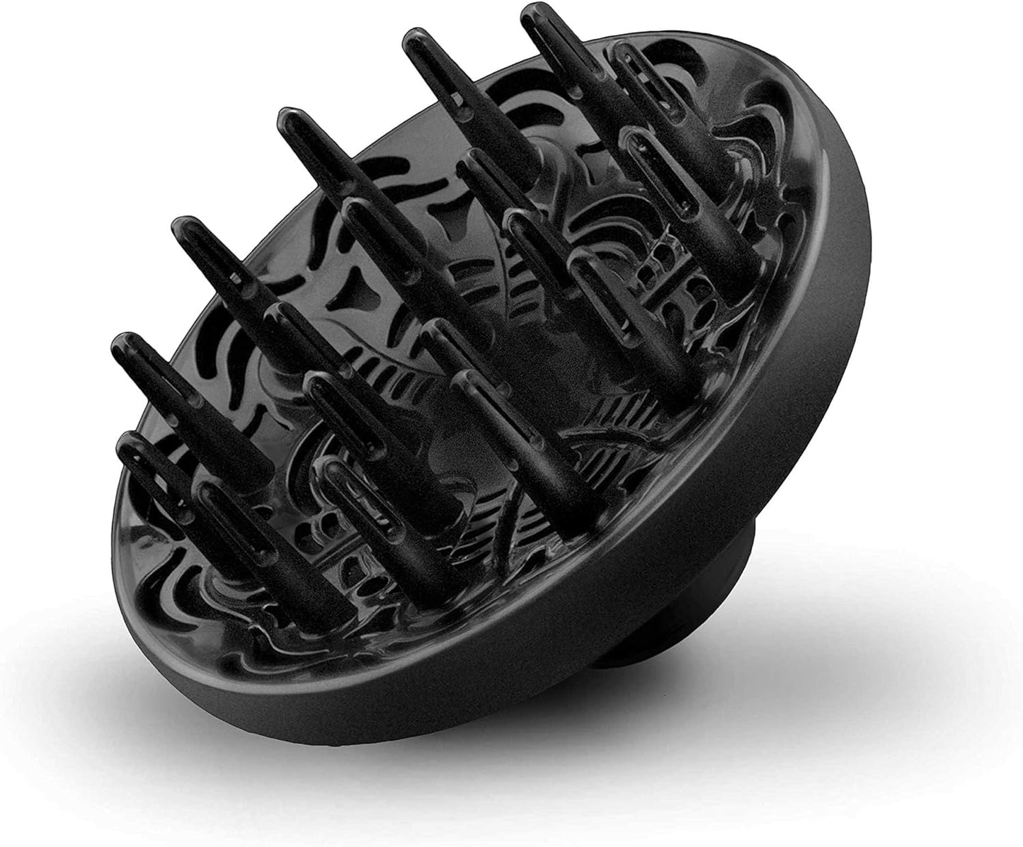 BaByliss DC Motor Hair Dryer, 2200W 3 Heat & 2 Speed Settings With Cool Shot Button, Ionic Technology For Frizz Free Hair, Comfortable Lightweight Black Design With Diffuser, D570SDE (Black)