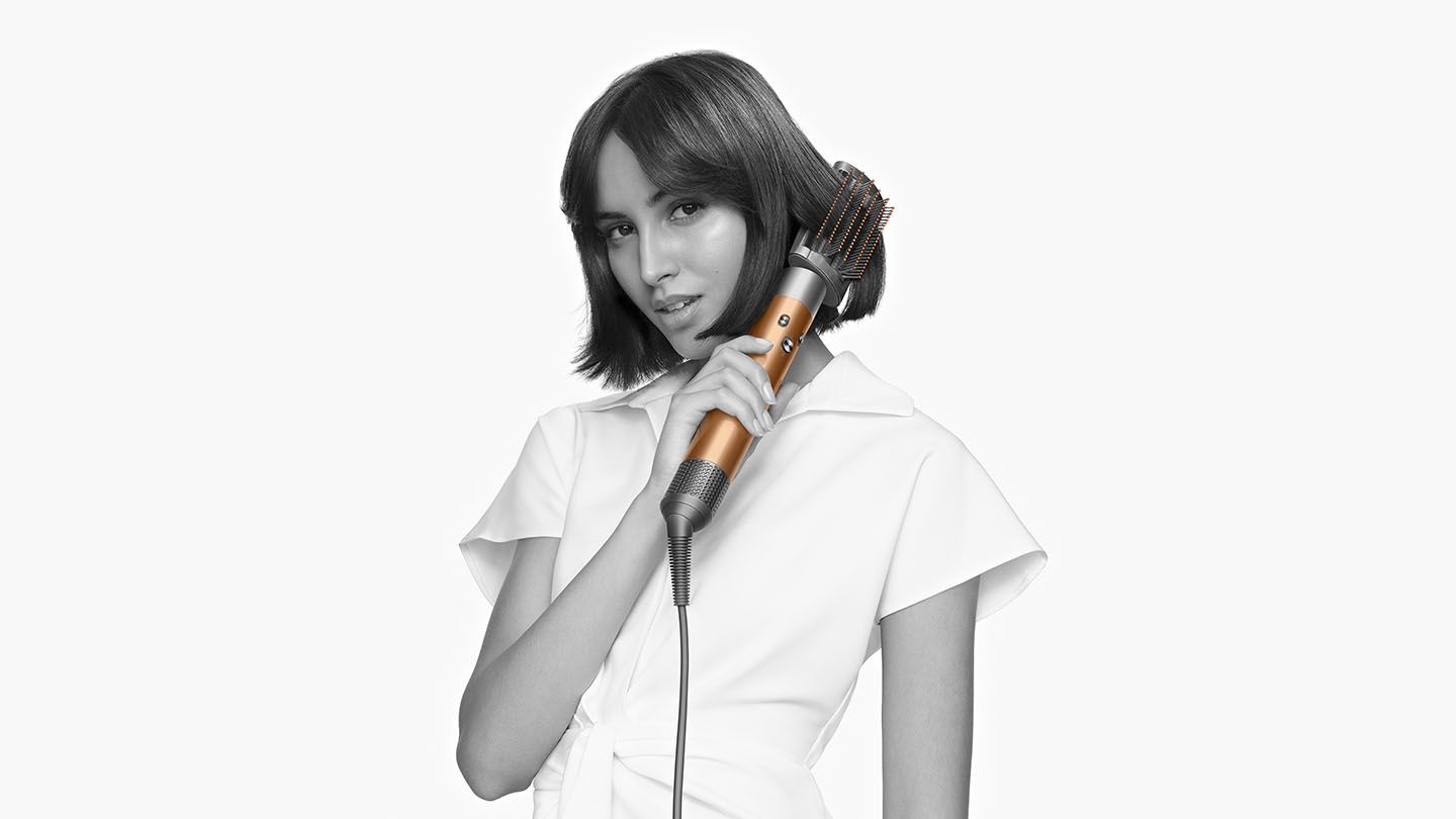 Dyson Airwrap Hair Styler - HS05-2022 - Long (Prussian Blue/Copper) (Multi-functional Attachments Are The Perfect Alternatives to a Curling Iron, Curling Wand & Blow Dryer Brush),1 count