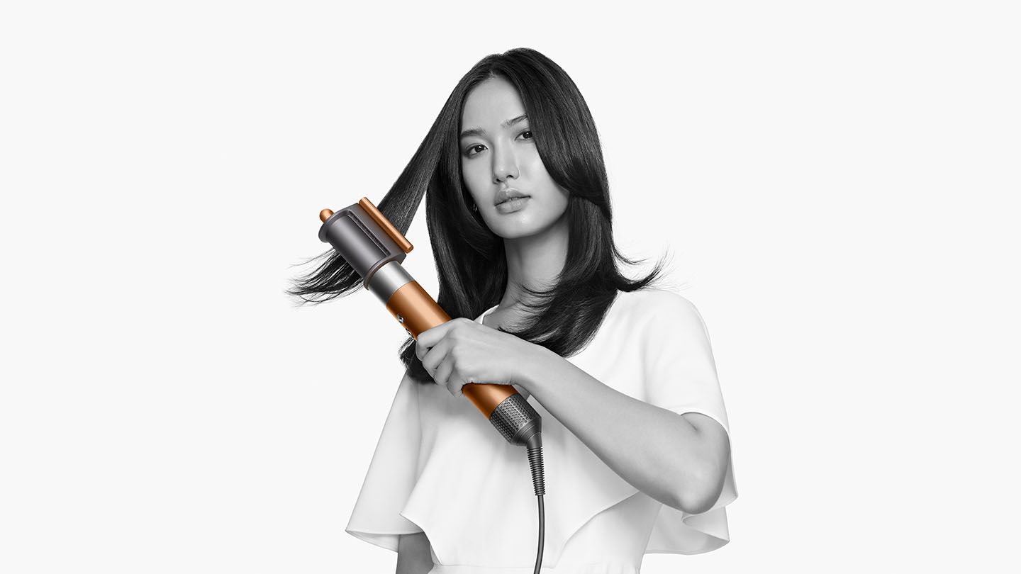 Dyson Airwrap Hair Styler - HS05-2022 - Long (Prussian Blue/Copper) (Multi-functional Attachments Are The Perfect Alternatives to a Curling Iron, Curling Wand & Blow Dryer Brush),1 count