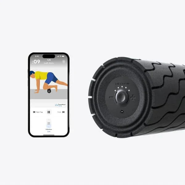 Theragun, Wave Roller, Full-Body Roller For Large Muscle Groups, Black - Athletix.ae