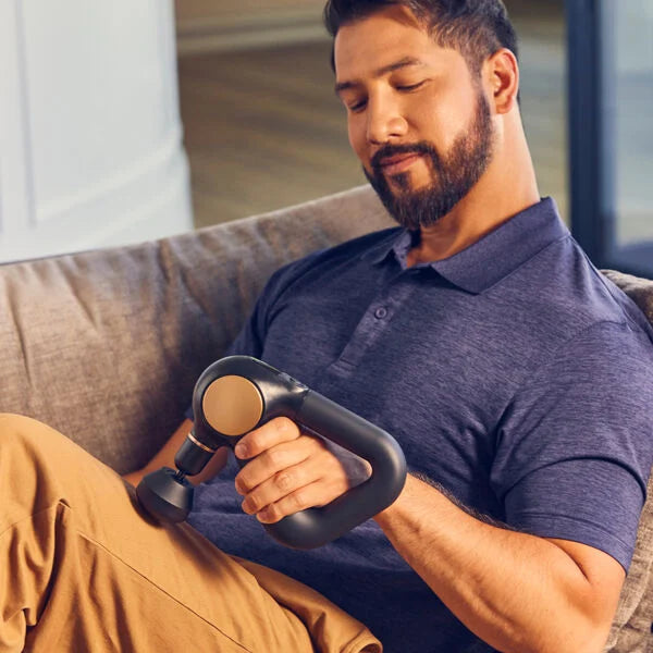 Theragun Sense Massage Gun with LCD Screen – Quiet, Lightweight Percussion Therapy for Pain & Stress Relief