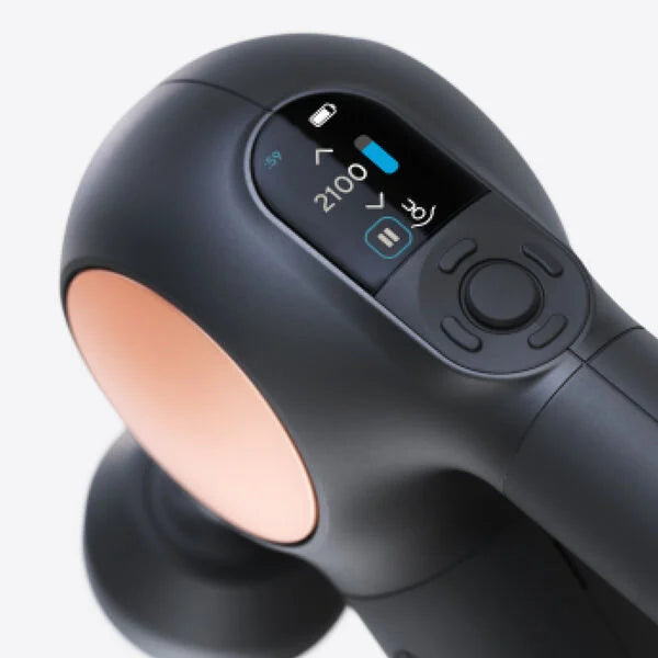 Theragun Sense Massage Gun with LCD Screen – Quiet, Lightweight Percussion Therapy for Pain & Stress Relief