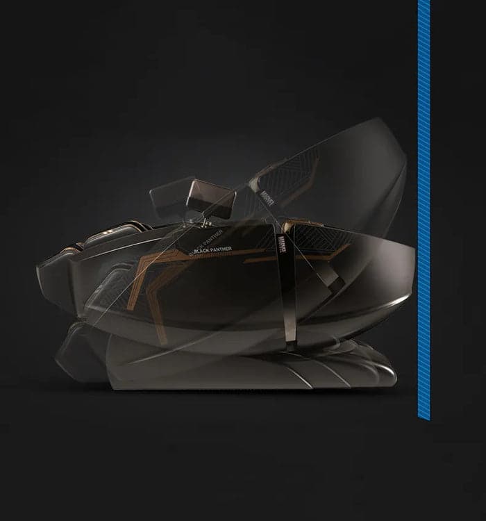 Rotai Black Panther Massage Chair