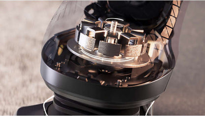 Philips S9000 Prestige Electric Shaver SP9871/22 | Wet & Dry Razor with Smart SkinIQ Technology | Ultra-Close & Comfortable Shave | Wireless Charging & 60min Cordless Use