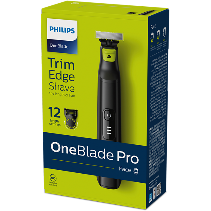 Philips OneBlade Pro QP6530/23 | Wet & Dry Use | Trim, Edge & Shave Any Length of Hair