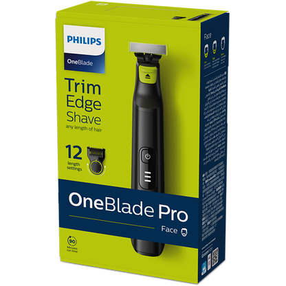 Philips OneBlade Pro QP6530/23 | Wet & Dry Use | Trim, Edge & Shave Any Length of Hair