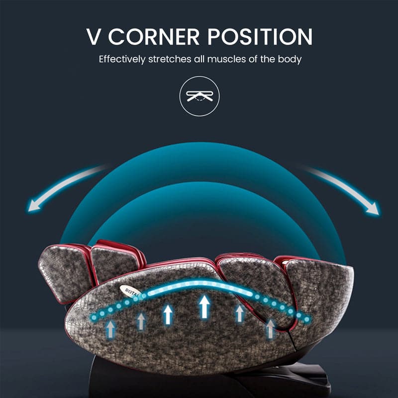 Rotai Yoga Massage Chair RT7709 - Advanced Full-Body Relaxation with Bluetooth & Zero Gravity