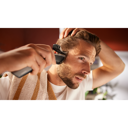 Philips Hair Clipper HC3525/13 | Easy, Even Haircuts | Self-Sharpening Blades, 13 Length Settings | 45min Cordless, DuraPower Tech, Washable Blades