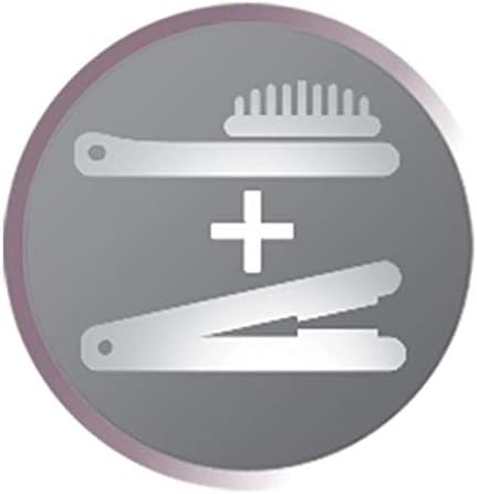 Remington Keratin Radiance Sleek And Smooth Heated Brush RECB 7401, Brown