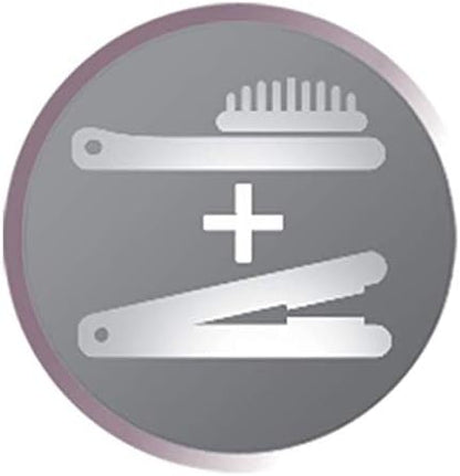 Remington Keratin Radiance Sleek And Smooth Heated Brush RECB 7401, Brown