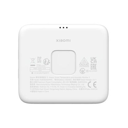 Xiaomi Mi Smart Temperature & Humidity Monitor 3 – LCD Display, High-Precision Sensor, Bluetooth App Sync, 1.5-Year Battery Life, Indoor Climate Control