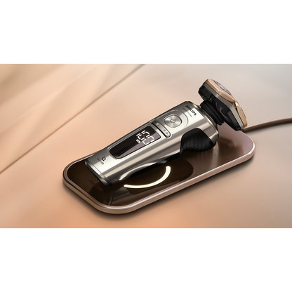 Philips S9000 Prestige Electric Shaver SP9871/22 | Wet & Dry Razor with Smart SkinIQ Technology | Ultra-Close & Comfortable Shave | Wireless Charging & 60min Cordless Use