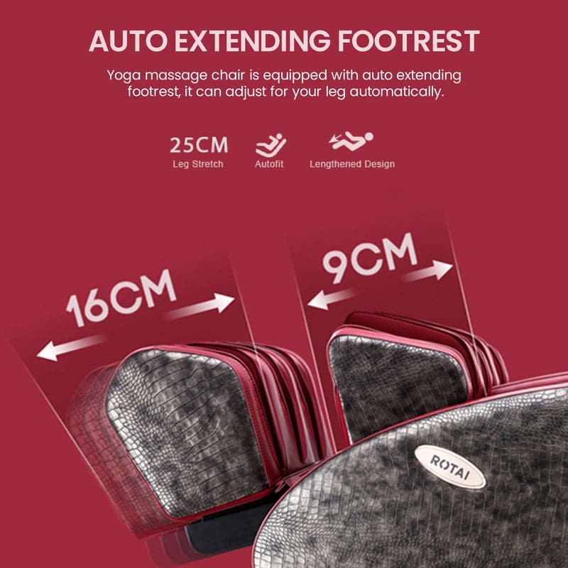 Rotai Yoga Massage Chair RT7709 - Advanced Full-Body Relaxation with Bluetooth & Zero Gravity