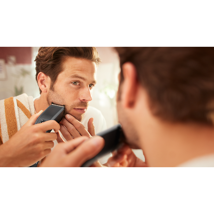 Philips Hair Clipper HC3525/13 | Easy, Even Haircuts | Self-Sharpening Blades, 13 Length Settings | 45min Cordless, DuraPower Tech, Washable Blades