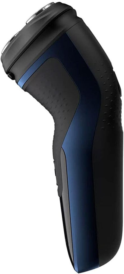 PHILIPS Shaver 1300, Series 1000 Wet & Dry Cordless Electric Shaver with Pop-Up Trimmer and Comfort Cut Blades, 1hr Full Charge, Adriatic Blue, S1323/41