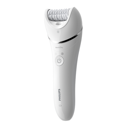 PHILIPS Epilator Series 8000 Wet & Dry epilator BRE710