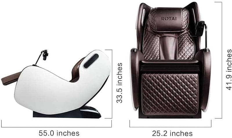 Rotai Smart Recliner Massage Chair – Intelligent Full Body Relaxation with L-Track & Auto Body Scan