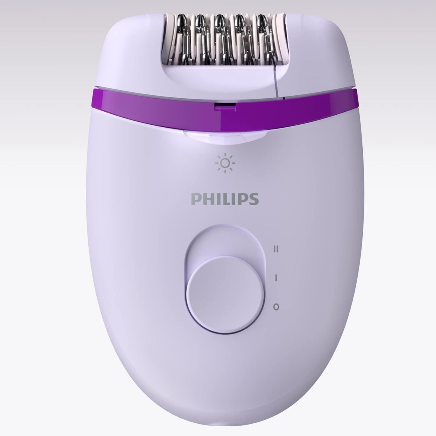 Philips Corded Compact Epilator BRE27500 Satinelle Essential Purple