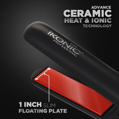 Ikonic S3B Hair Straightner Black