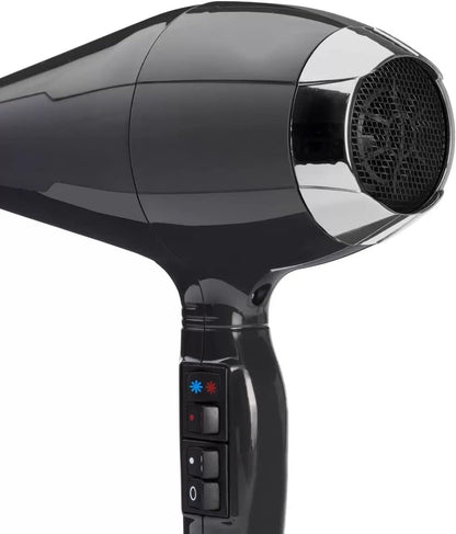 Babyliss Smooth Air Pro 2200 Hair Dryer 6719U Model, Frizz-Free Finish Professional Results Hair Dryer, Black Color with 2200W