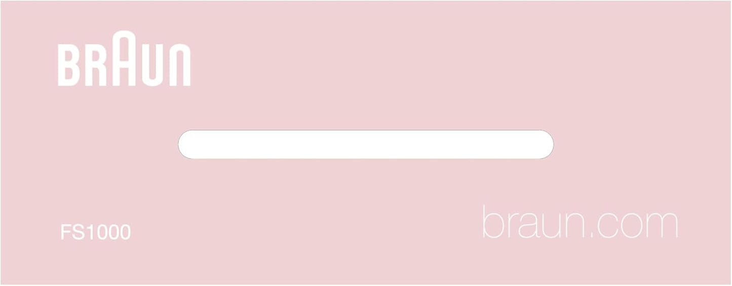 Braun Mini Hair Remover, Electric Facial Hair Removal for Women, Quick & Gentle, Finishing Touch for Upper Lips, Chin & Cheeks, for Easier Makeup Application, Ideal for On-the-Go, with Smartlight