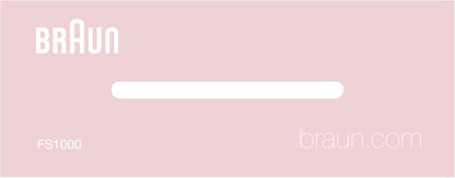 Braun Mini Hair Remover, Electric Facial Hair Removal for Women, Quick & Gentle, Finishing Touch for Upper Lips, Chin & Cheeks, for Easier Makeup Application, Ideal for On-the-Go, with Smartlight