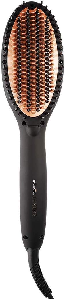 Ikonic Hair Straightener Hot Brush- Luxure Collection