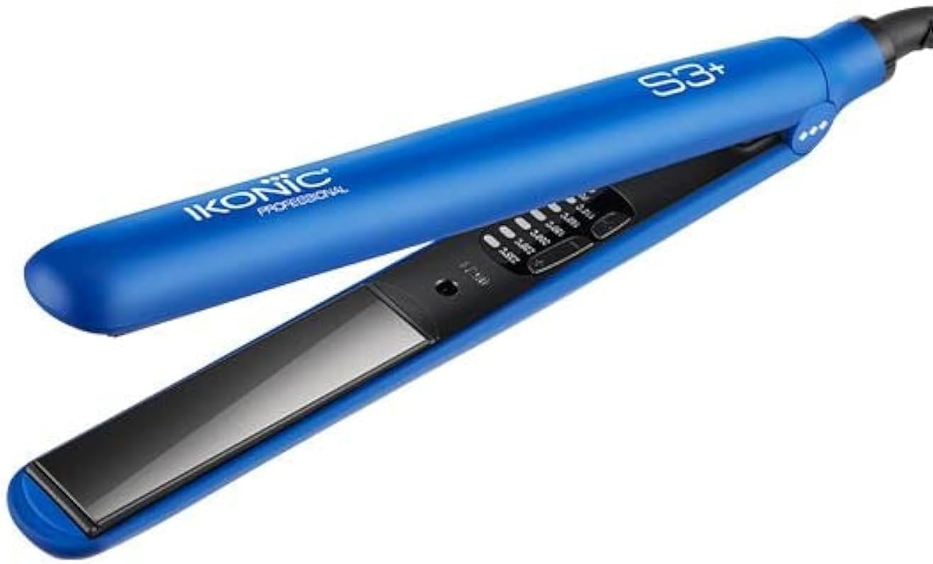 Ikonic S3+ Ceramic Straightener (blue&black)