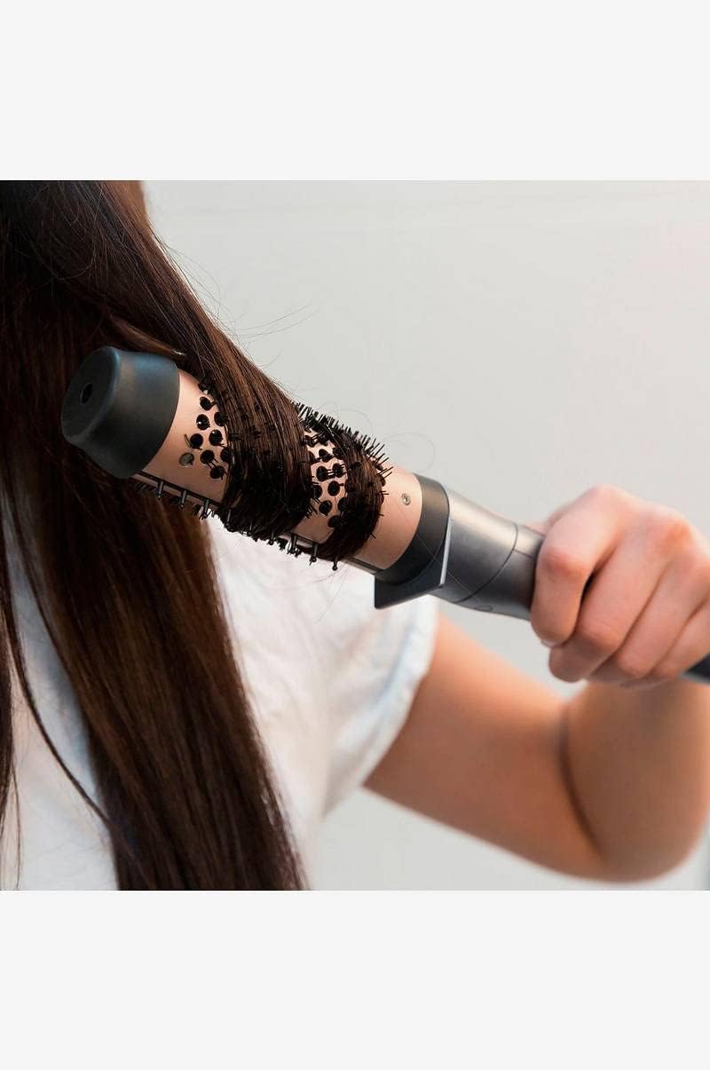 Remington Curling Brush Keratin Protect CB8338, 38mm, Round Warm Brush For Loose Stroke, Heated Styling Brush Enriched With Keratin And Almond Oil