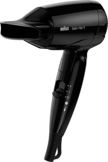 Braun Satin Hair 1 HD130 Dryer 1200 Watt with 1 ST100 Style and Go Mini Styler