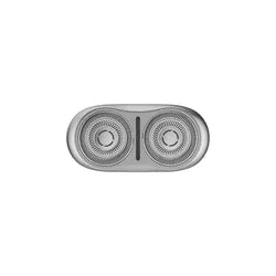 Xiaomi Replacement Head for S200 Shaver – Magnetic Attachment, Dual Curved Blades | Gray