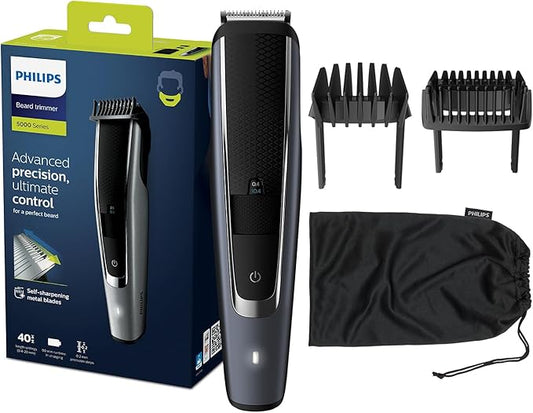 Philips Series 5000 Beard Trimmer BT5502/13 | Effortless and Precise Grooming