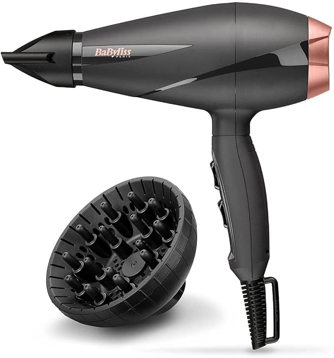 Paris Hair Dryer | Salon-grade Motor With 2100w & Ionic Frizz-control | 6mm Ultra-slim Concentrator Nozzle With Lockable Cold Shot