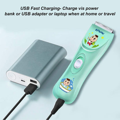 ENSSU Quiet baby Hair Clippers, Safety kids Hair Trimmers,Silent Chargeable Cordless Professional Hair Clipper for Baby kids Children infant.