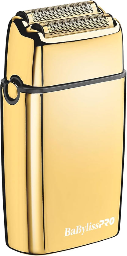 BaBylissPRO Baberology Double Foil Shaver FXFS2G GOLDFX Professional Electric Shaver