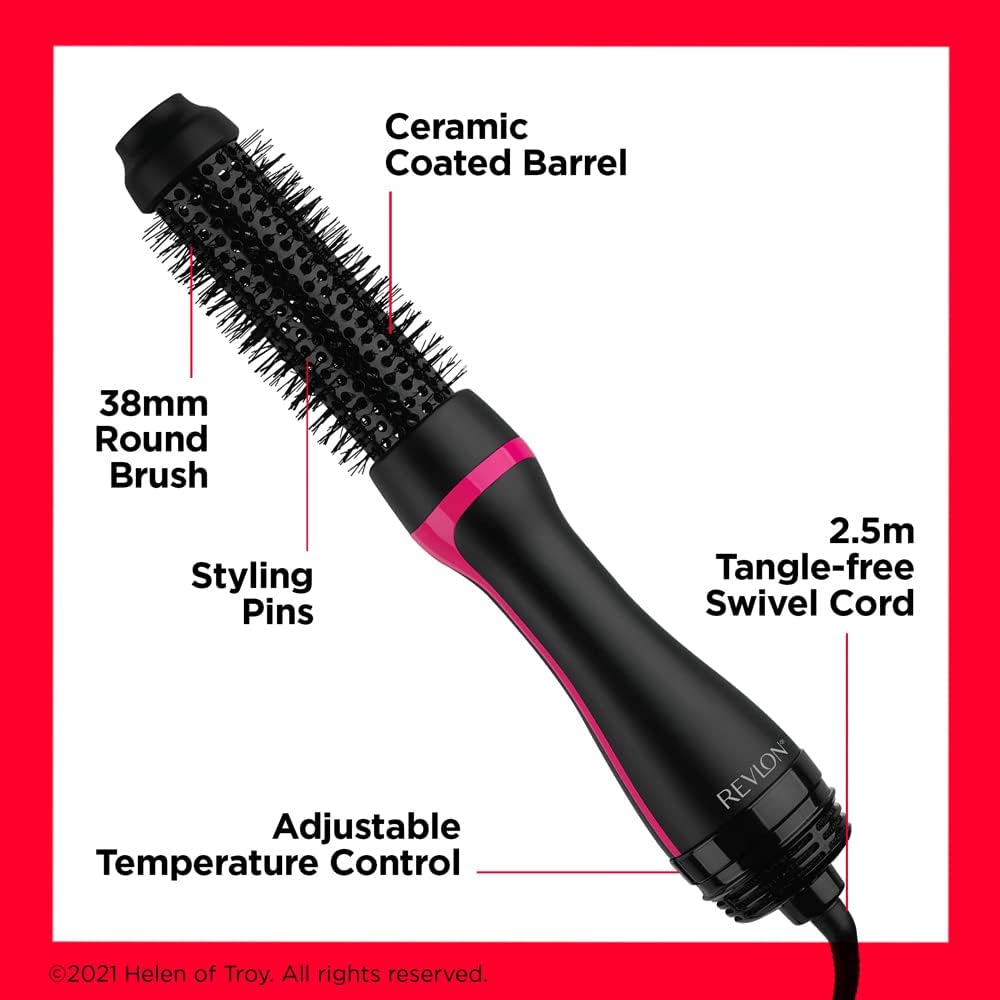 Revlon RVDR5292 One Step Style Booster, Dryer & Styler. Reduces Frizz and adds shine.