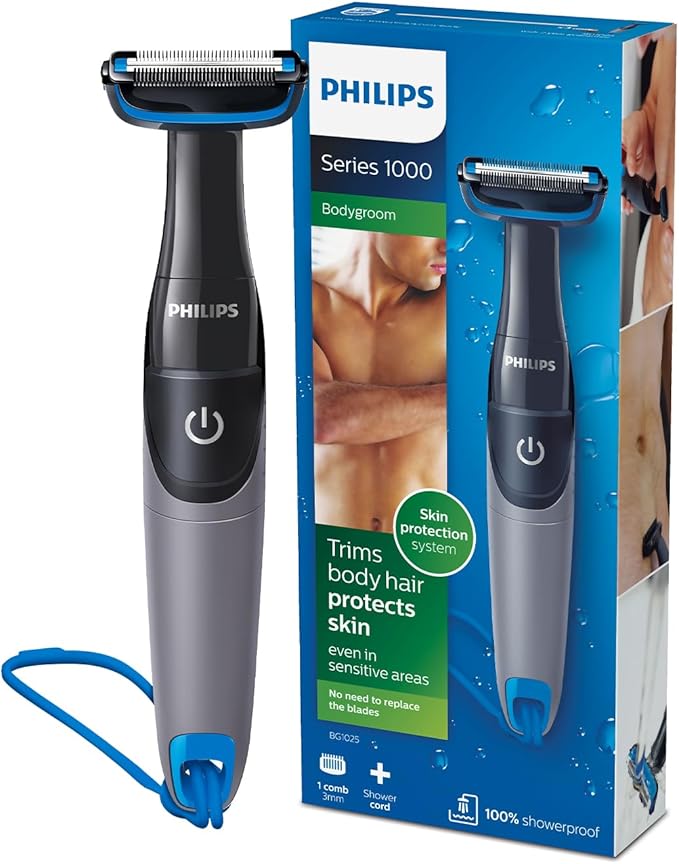 Philips BG1025/15 Showerproof Body Groomer for Men