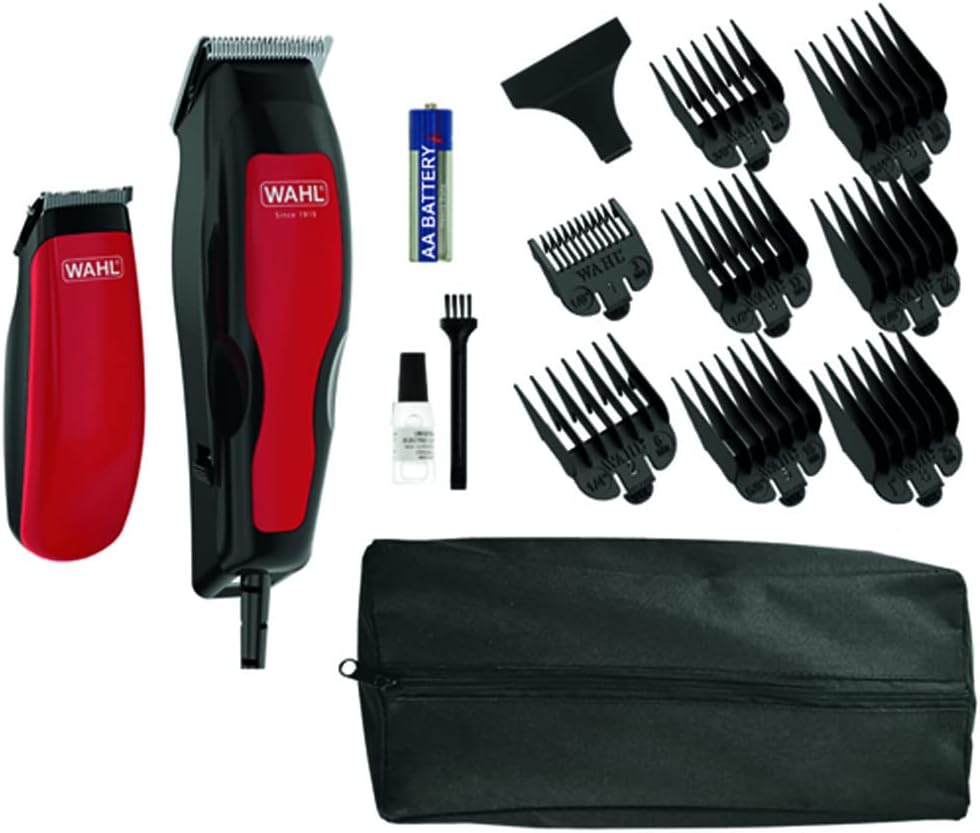 Wahl Men's Home Pro 100 Hair Clipper + Beard Trimmer Combo